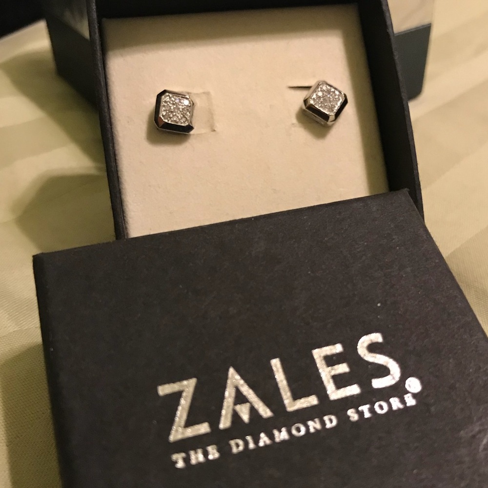 Zales diamond earrings